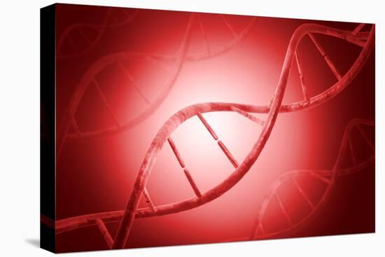 Conceptual Image of Dna-null-Stretched Canvas