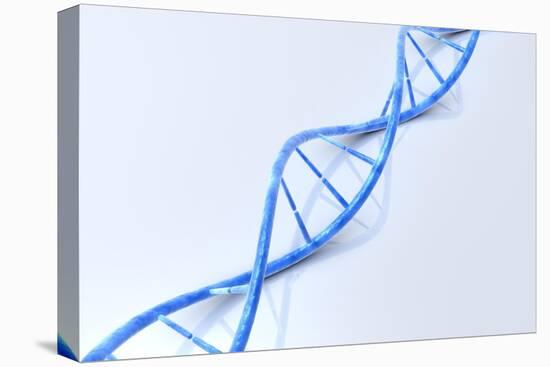 Conceptual Image of Dna-null-Stretched Canvas