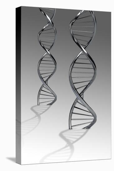 Conceptual Image of Dna-null-Stretched Canvas