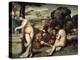 Concert Champetre, (The Pastoral Concert), C1510-1511-Titian (Tiziano Vecelli)-Premier Image Canvas