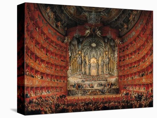 Concert Given by Cardinal de La Rochefoucauld at the Argentina Theatre in Rome-Giovanni Paolo Pannini-Premier Image Canvas