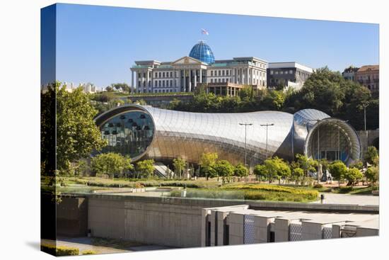 Concert Hall and Exhibition Centre, Presidential Palace, Rike Park, Tbilisi, Georgia, Caucasus, Asi-G&M Therin-Weise-Premier Image Canvas