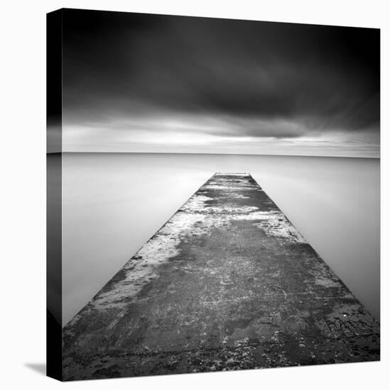 Concrete Jetty on Blyth Beach, Northumberland, England, United Kingdom, Europe-Lee Frost-Premier Image Canvas
