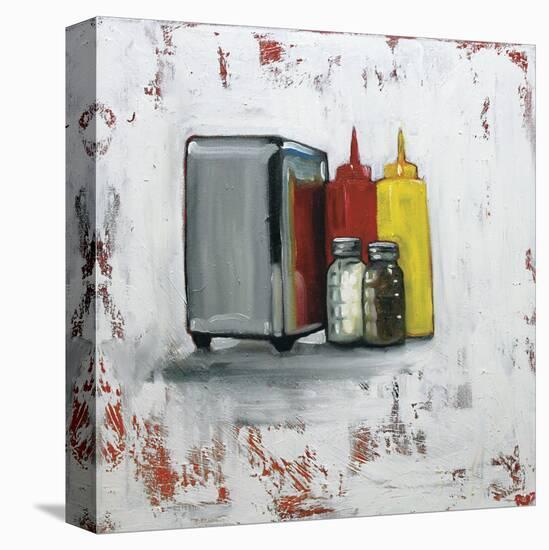 Condiments 4-Roz-Stretched Canvas