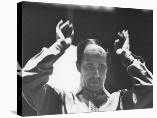 Conductor Pierre Boulez, Newly Ordained Music Director of the New York Philharmonic-Carlo Bavagnoli-Premier Image Canvas