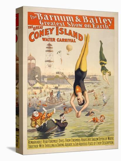 Coney Island Carnival, 1898-null-Premier Image Canvas