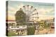Coney Island Ferris Wheel, Cincinnati, Ohio-null-Stretched Canvas