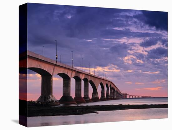 Confederation Bridge, Borden-Carleton, Prince Edward Island, Canada-Walter Bibikow-Premier Image Canvas