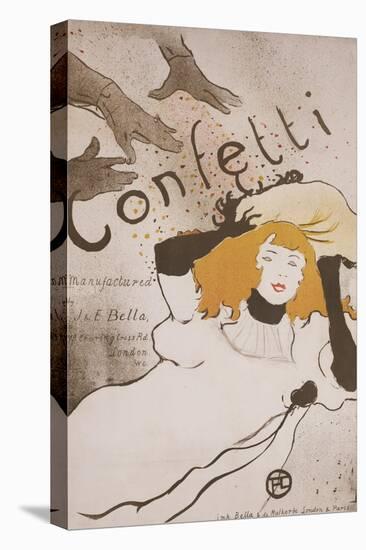 Confetti-Henri de Toulouse-Lautrec-Premier Image Canvas