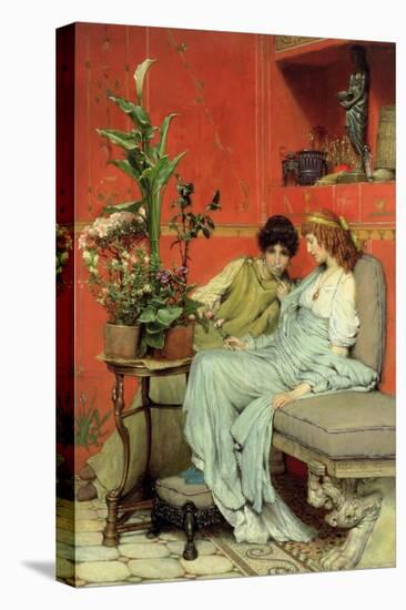 Confidences, 1869-Sir Lawrence Alma-Tadema-Premier Image Canvas