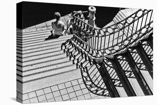 Confidential Stairs-Laura Mexia-Premier Image Canvas