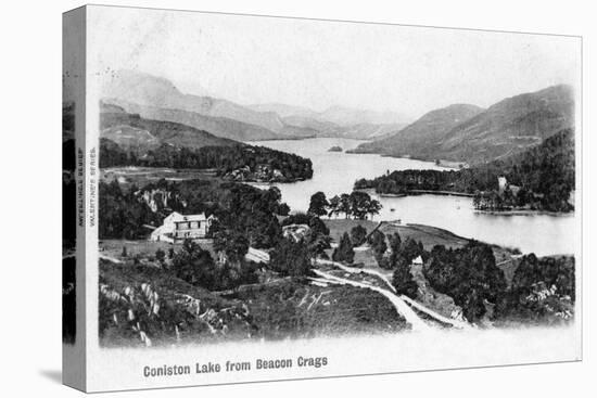 Coniston Lake, Lake District, Cumbria, 1902-null-Premier Image Canvas