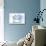 Connecticut - Crab - Blue - Coastal Icon-Lantern Press-Stretched Canvas displayed on a wall