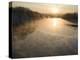 Connecticut River in Montague, Massachusetts at Sunrise on a Frosty Morning-John Nordell-Premier Image Canvas
