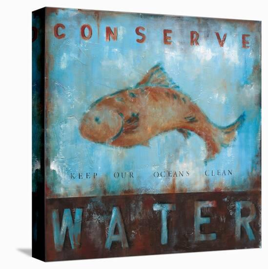 Conserve Water-Wani Pasion-Stretched Canvas