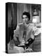 CONSPIRATOR, 1949 directed by VICTOR SAVILLE Elizabeth Taylor (b/w photo)-null-Stretched Canvas