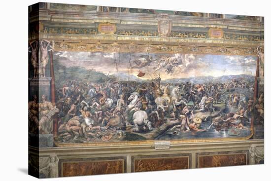 Constantine's Battle at the Milvian Bridge-Raphael-Premier Image Canvas