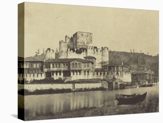 Constantinople, maisons sur le Bosphore-Felice Beato-Premier Image Canvas