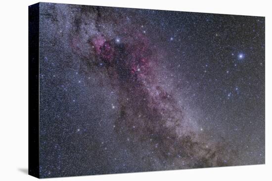 Constellations Cygnus and Lyra with Nearby Deep Sky Objects-null-Premier Image Canvas