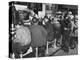 Construction Workers Taking a Lunch Break, Construction of the Queens Midtown Tunnel,New York City-Carl Mydans-Premier Image Canvas