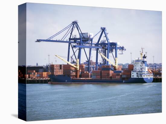 Container Port, Felixstowe, Suffolk, England, United Kingdom-G Richardson-Premier Image Canvas