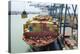 Container Ship And Port-Dr. Juerg Alean-Premier Image Canvas
