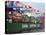 Container Ship at Container Terminal, Hamburg Harbour, Germany, Europe-Hans Peter Merten-Premier Image Canvas