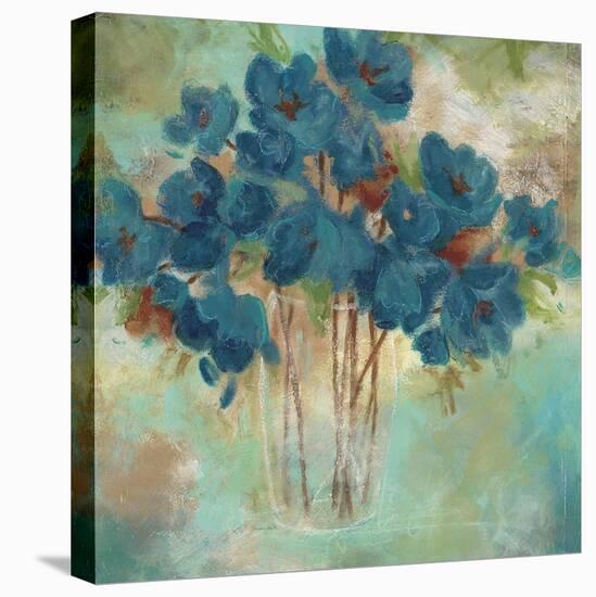 Contemporary Blooms 1-Sandra Smith-Stretched Canvas