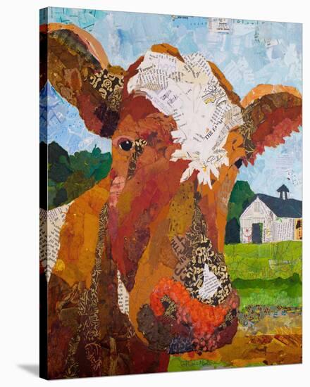 Contented Cattle I-null-Stretched Canvas