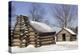 Continental Army Soldiers' Cabins Reconstructed at Valley Forge Winter Camp, Pennsylvania-null-Premier Image Canvas