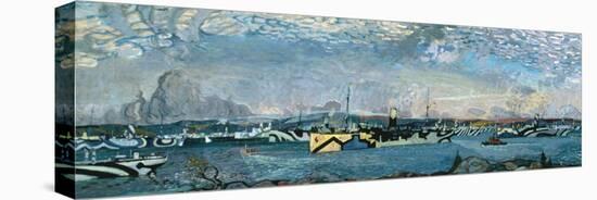 Convoy in Bedford Basin-Arthur Lismer-Premier Image Canvas