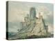 Conway Castle, 18th Century-Thomas Girtin-Premier Image Canvas