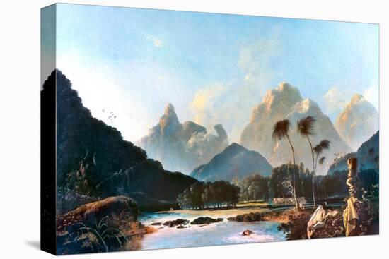 Cook: Tahiti, 1773-William Hodges-Premier Image Canvas