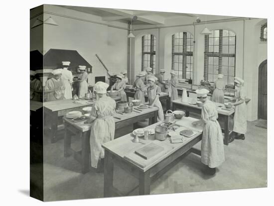 Cookery Class, Hammersmith Trade School for Girls, London, 1915-null-Premier Image Canvas