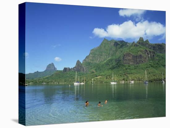 Cooks Bay, Moorea Island, Tahiti, French Polynesia-Steve Vidler-Premier Image Canvas