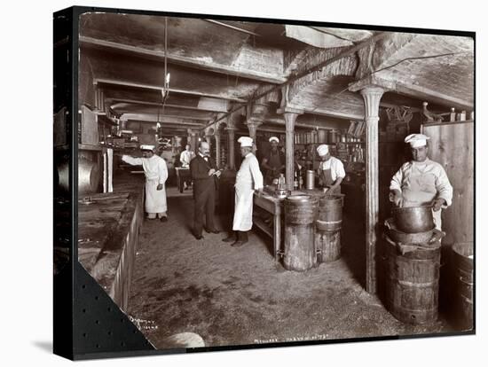 Cooks Working in the Kitchen at Maillard's Chocolate Manufacturers, 116-118 West 25th Street, New…-Byron Company-Premier Image Canvas