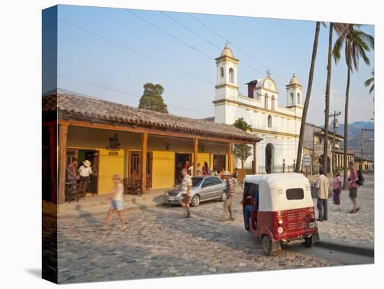 Copan Ruinas, Parque Central, Honduras-Jane Sweeney-Premier Image Canvas