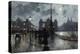 Copenhagen by Night-Paul Fischer-Premier Image Canvas