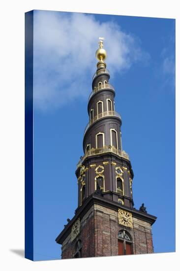 Copenhagen, Denmark, St Annes Church of Our Savior with Steeple-Bill Bachmann-Premier Image Canvas