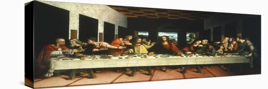 Copy of Last Supper by Leonardo Da Vinci-null-Premier Image Canvas
