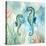 Coral Bay Seahorses-null-Stretched Canvas