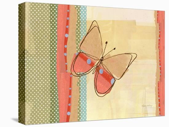 Coral Butterfly-Robbin Rawlings-Stretched Canvas