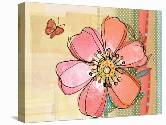 Coral Flower-Robbin Rawlings-Stretched Canvas