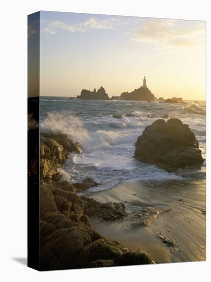 Corbiere Lighthouse, St. Brelard-Corbiere Point, Jersey, Channel Islands, United Kingdom-Neale Clarke-Premier Image Canvas