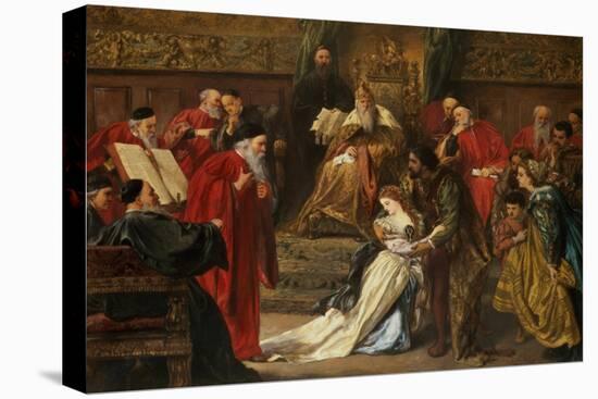 Cordelia in the Court of King Lear, 1873-Sir John Gilbert-Premier Image Canvas