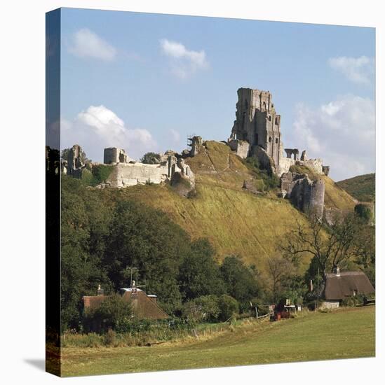 Corfe Castle, 11th Century-William the Conqueror-Stretched Canvas