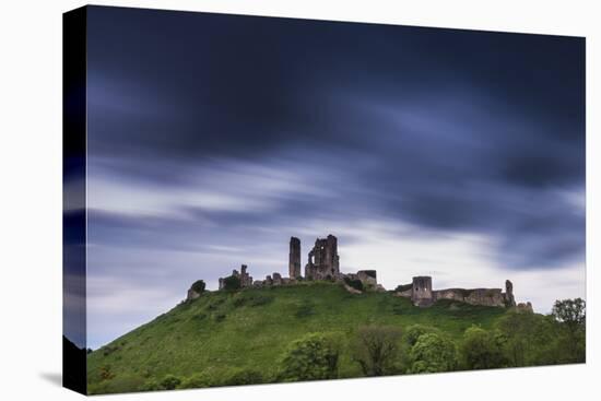 Corfe Castle at Night, Corfe, Dorset, England, United Kingdom, Europe-Matthew Williams-Ellis-Premier Image Canvas