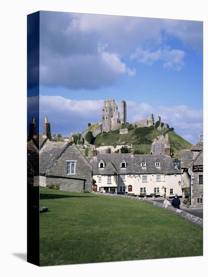 Corfe Castle, Dorset, England, United Kingdom-Roy Rainford-Premier Image Canvas