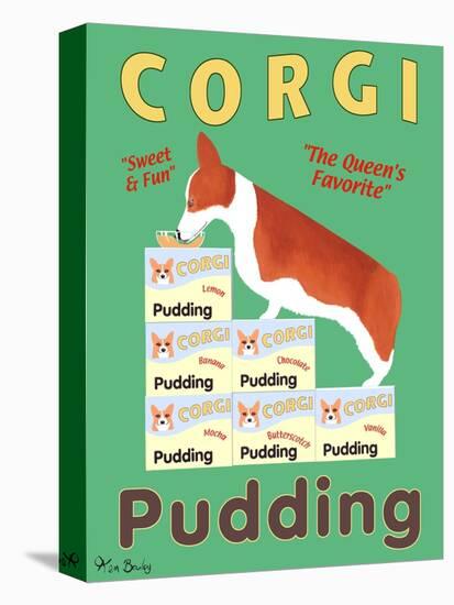 Corgi Pudding-Ken Bailey-Premier Image Canvas