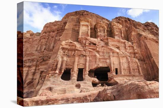 Corinthian Tomb, Royal Tombs, Petra, UNESCO World Heritage Site, Jordan, Middle East-Eleanor Scriven-Premier Image Canvas